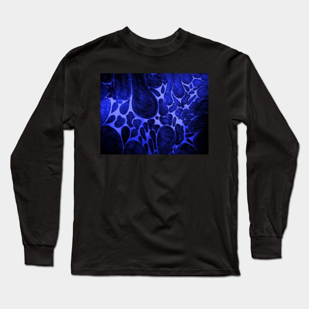 WORLD WIDE WEB IN BLUE Long Sleeve T-Shirt by neilstuartcoffey